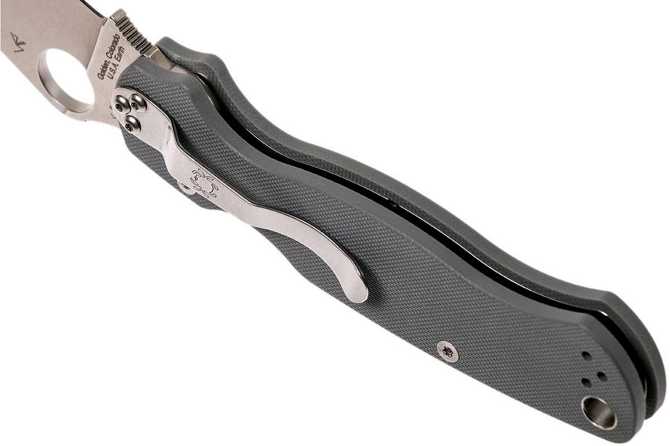 Spyderco Paramilitary 2 Maxamet Grey C81GPDGY2 zakmes