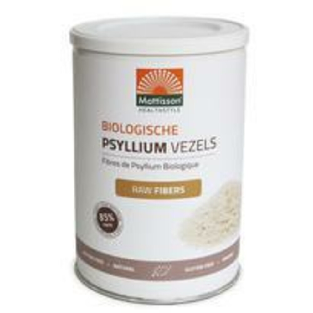 2x Mattisson Psyllium Vezels Biologisch250 gr
