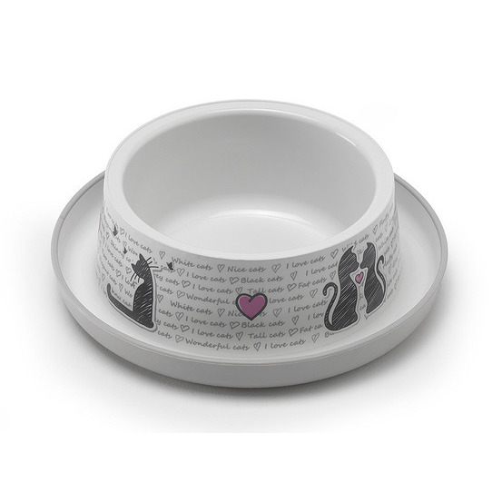 Gamelle Cats in love pour chat : 350ml