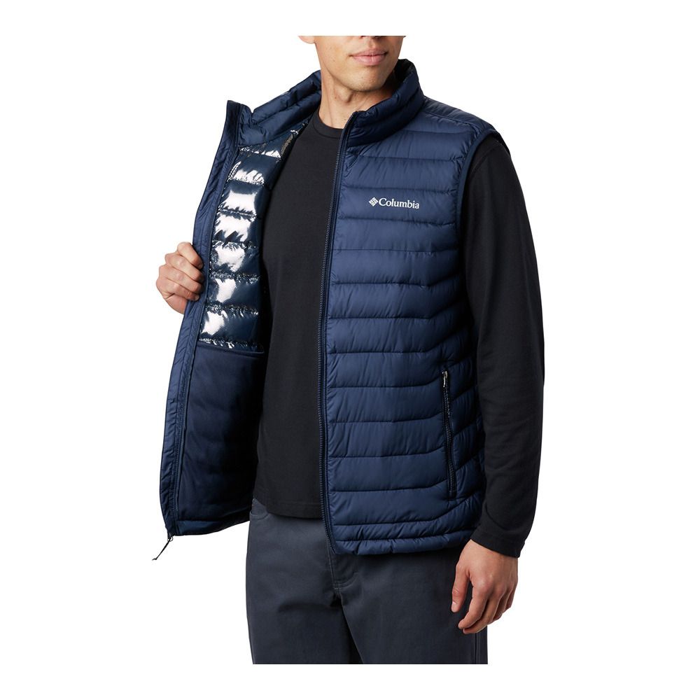 Columbia POWDER LITE - Doudoune Homme blue