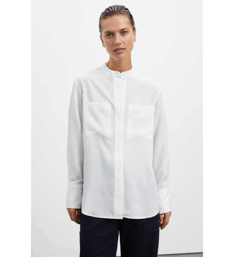 Camisa branca Juliet da ECOALF