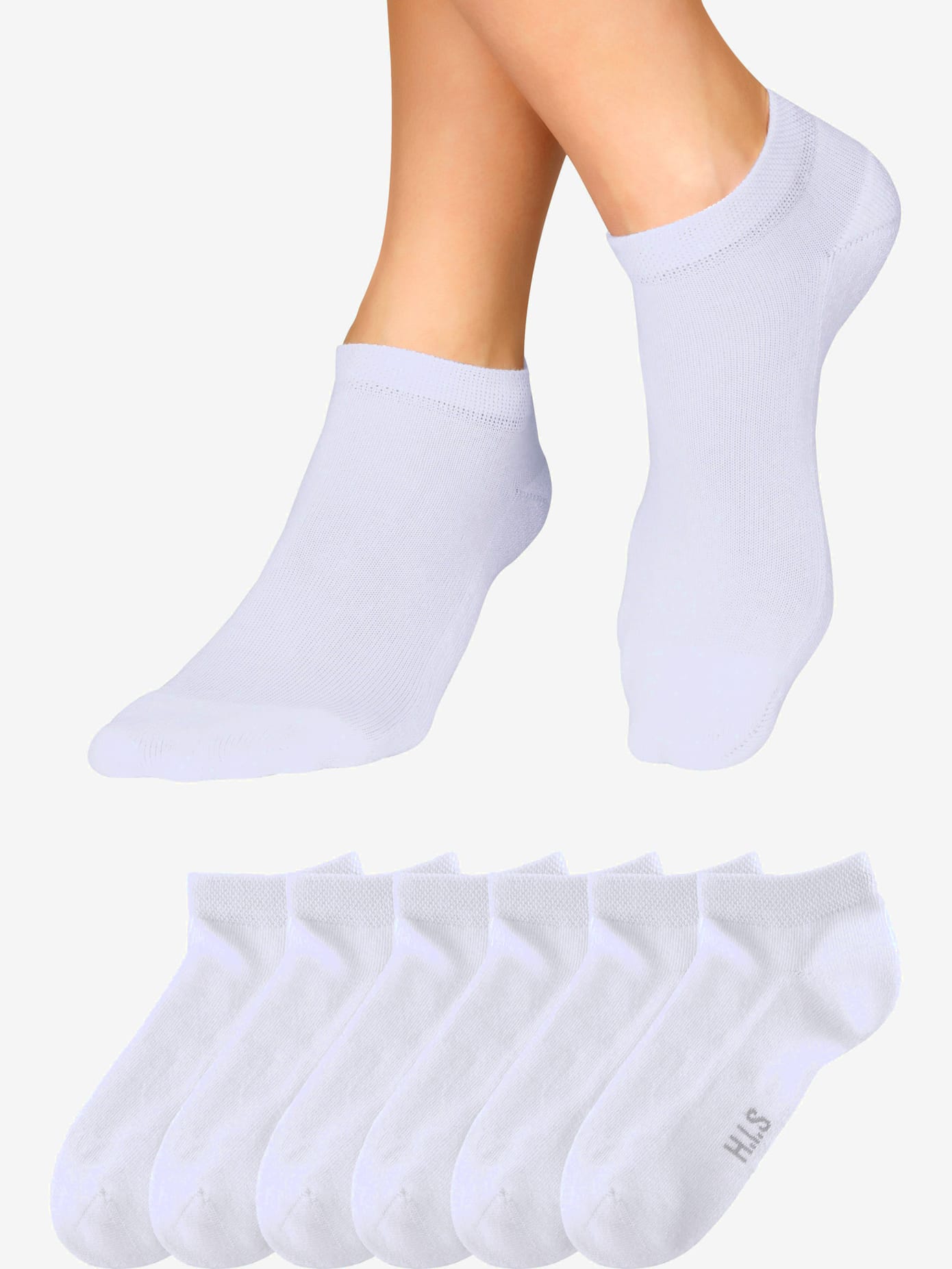 Socquettes douces pour sneakers avec semelle en éponge