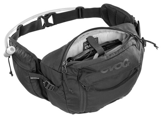 Ceinture Hydratation Evoc Hip Pack Race 3L Noir   Poche à Eau 1.5L