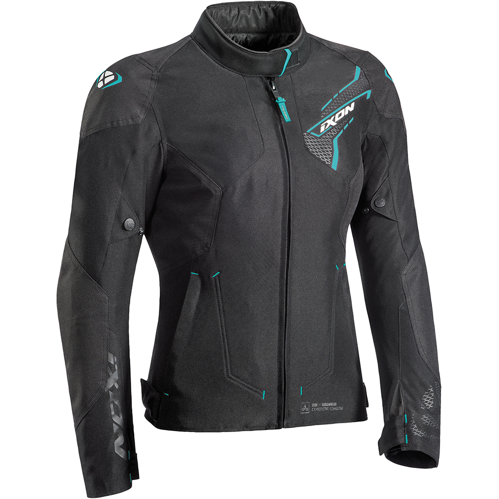 Ixon - Blouson Femme Luthor Lady Noir / Bleu