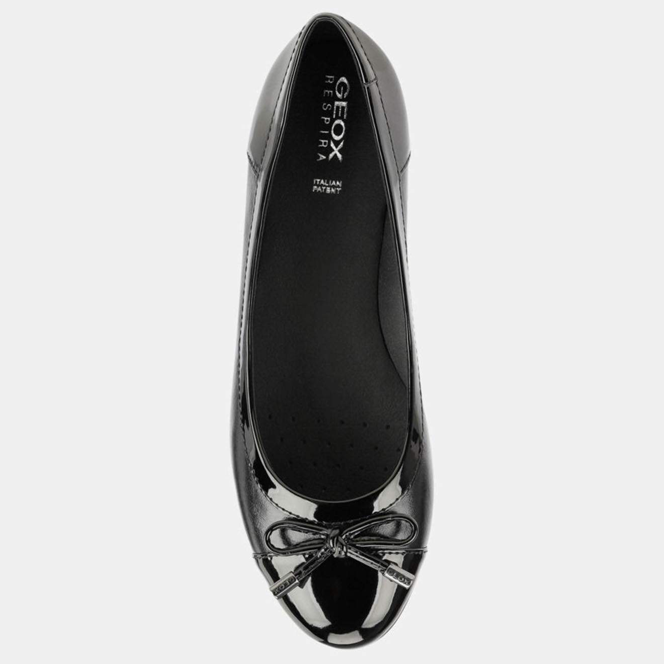 Geox Ballerines en Cuir Charlene noires