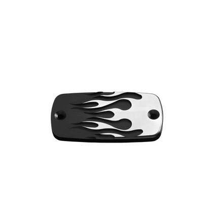 Couvercle maitre cylindre de frein Highway Hawk flame - Noir / Gris