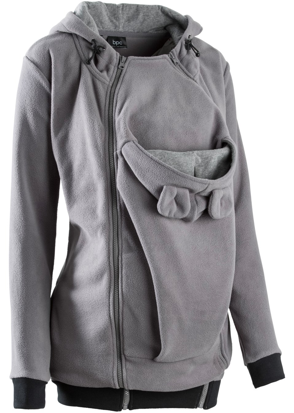 Veste en polaire de grossesse avec empiècement pour bébé pour la grossesse & après
