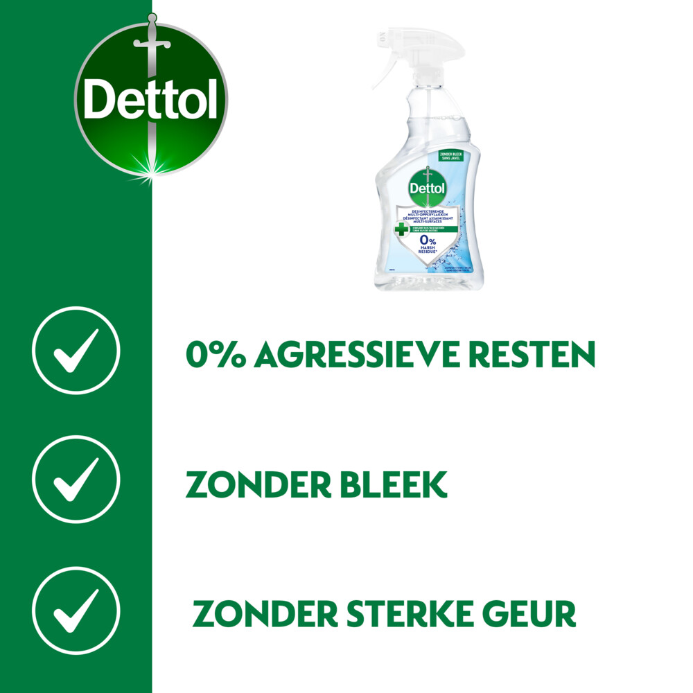 Dettol Desinfecterende Multi-Oppervlakken Spray 750 ml