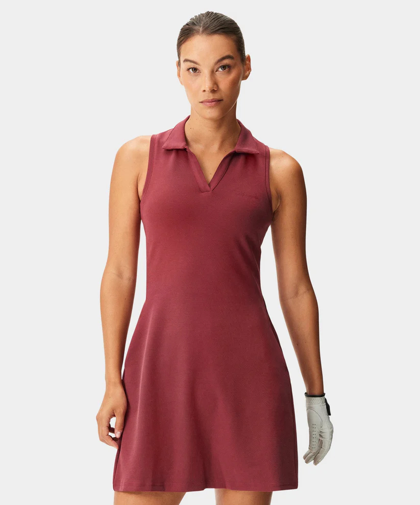 Macade Amanda Performance Dress Womens Ruby Red