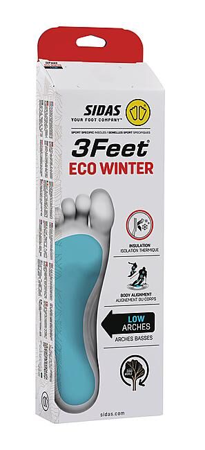 SIDAS - SEMELLES 3 FEET ECO WINTER LOW