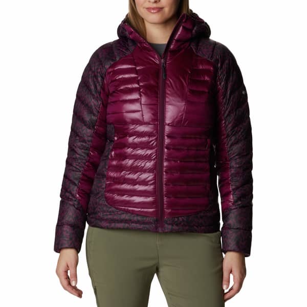 Doudoune ski COLUMBIA LABYRINTH LOOP HOODED W MARIONBERRY, MA