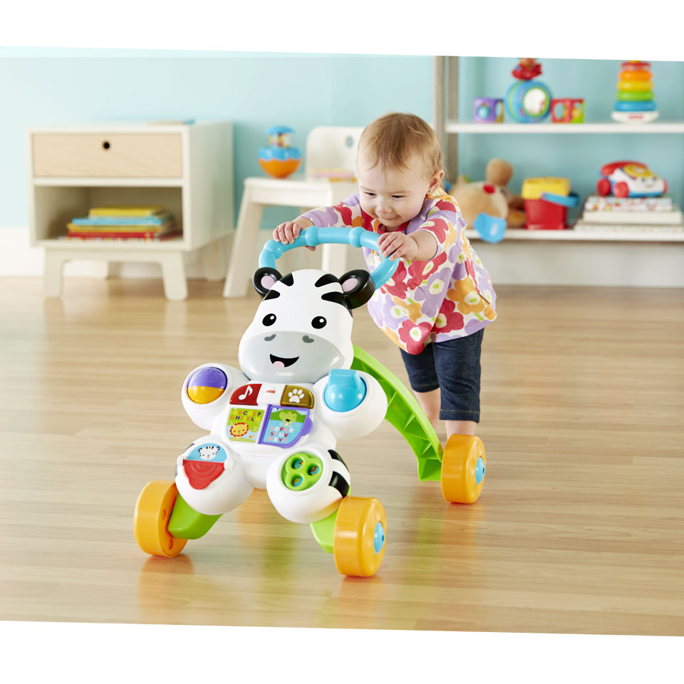 Fisher-Price Loop met mij looptrainer - zebra