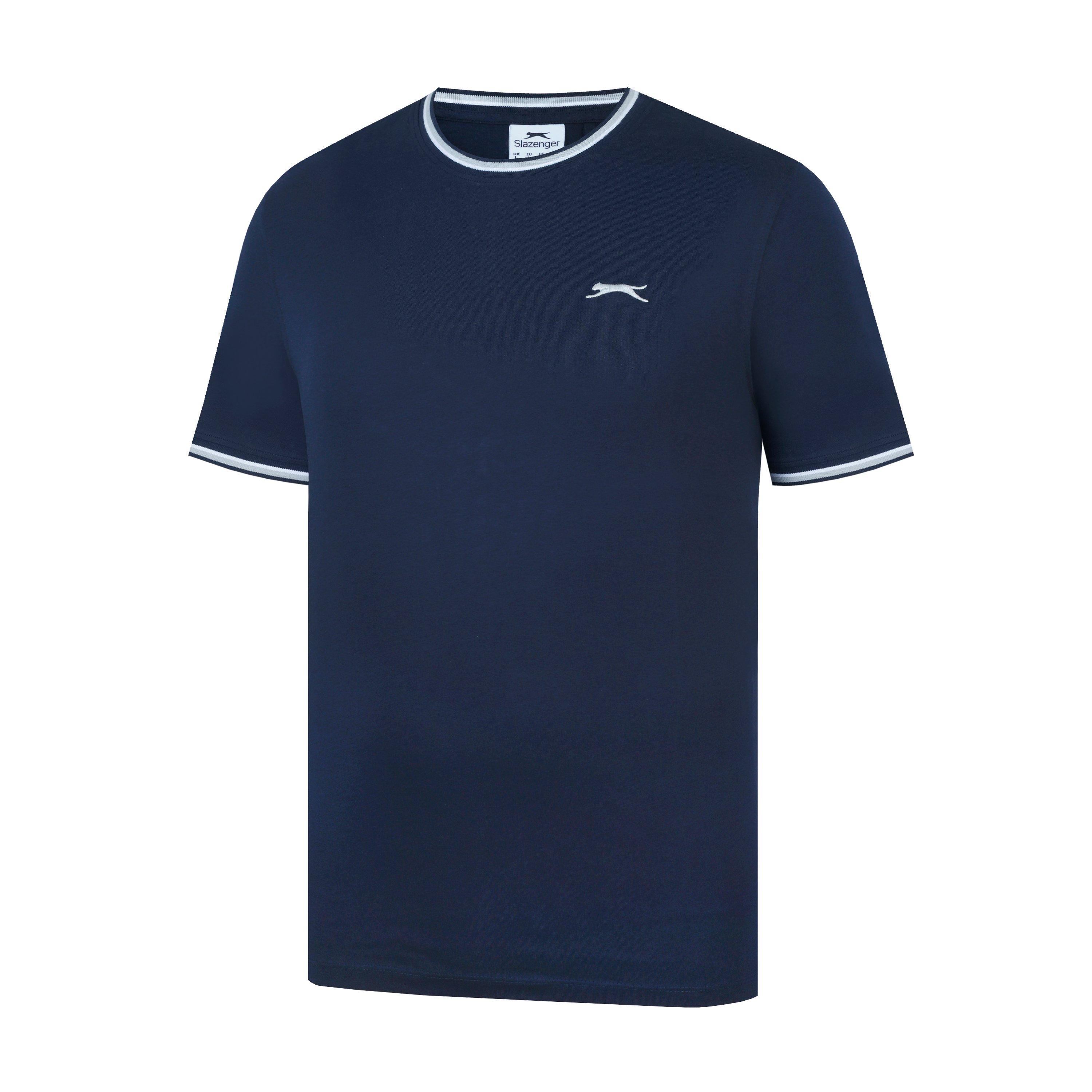Slazenger Tipped T Shirt Mens