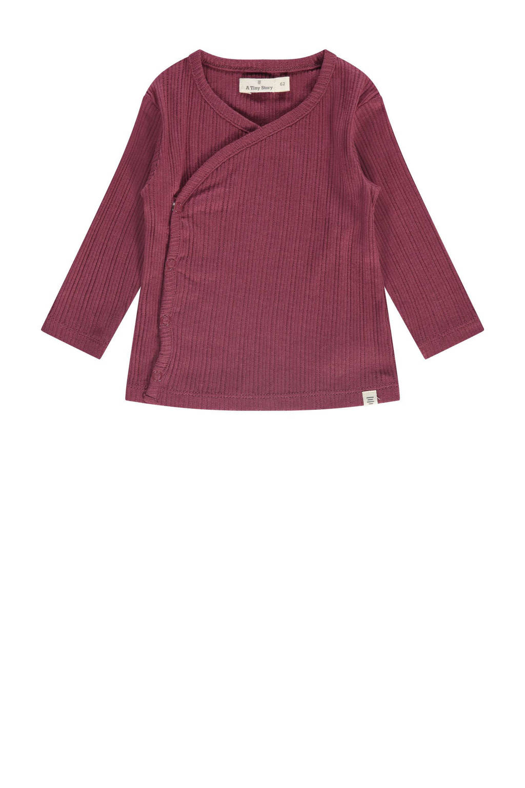 A Tiny Story baby longsleeve rood
