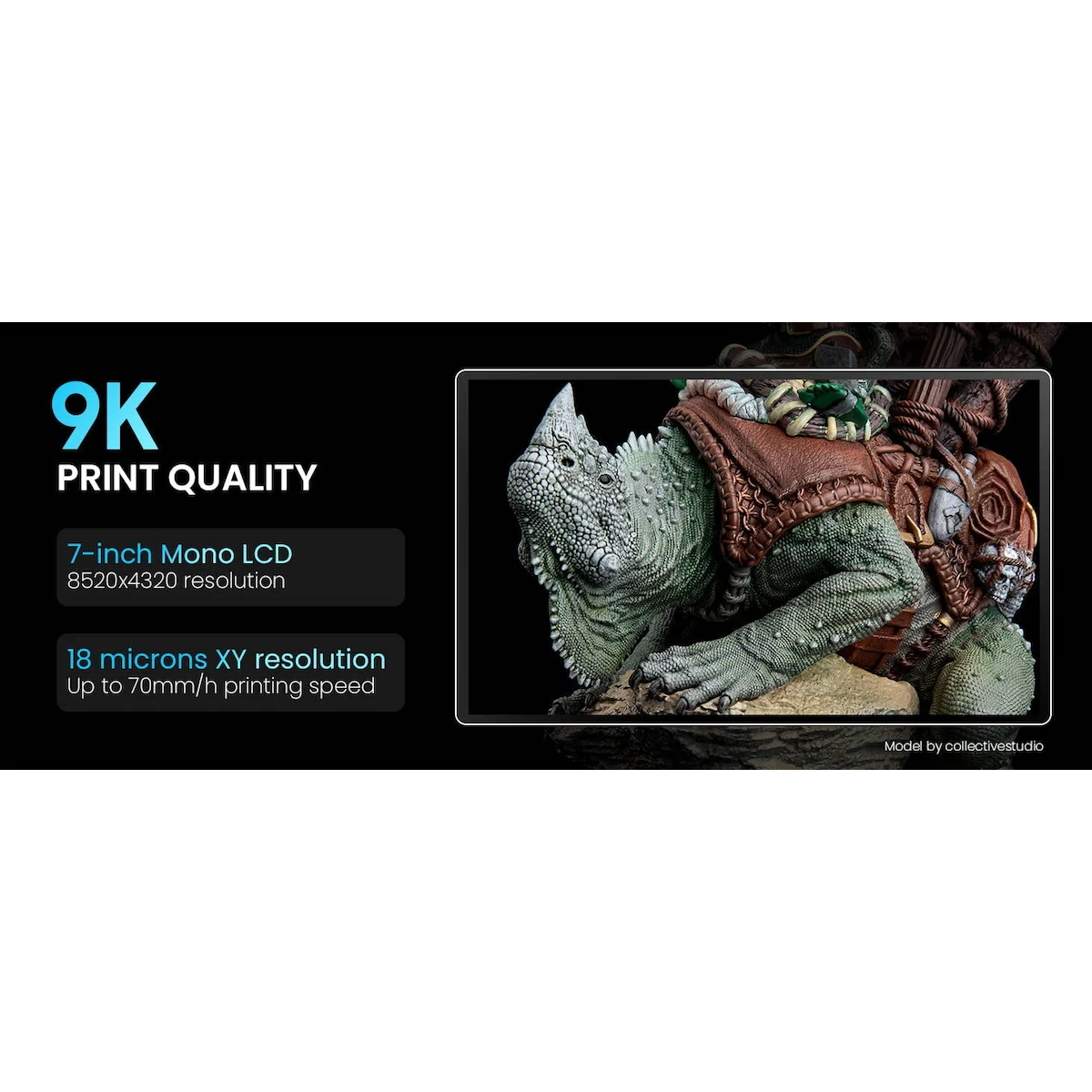 Elegoo Mars 4 9K - MSLA Resin - 3D Printer