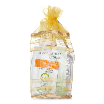Alyssa Ashley Biolab Ginger & Curcuma Extract Body Lotion   Shower Gel   Massager 3pcs