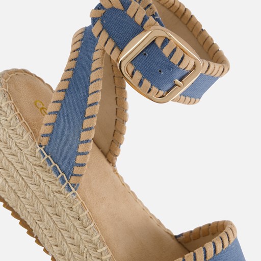 Cellini Espadrilles Denim Textiel