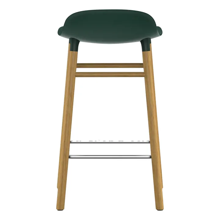 Normann Copenhagen Tabouret Form en chêne | Vert