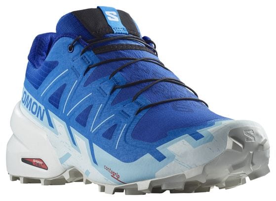 Chaussures de Trail Salomon Speedcross 6 Bleu/Blanc