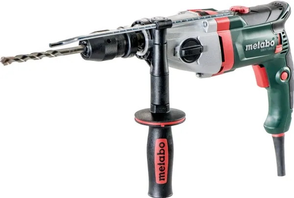 Metabo SBEV 1300-2 - Roterende hammer - 1300 W - 2-hastigheders - nøgleløs borepatron 13 mm - 44 N·m