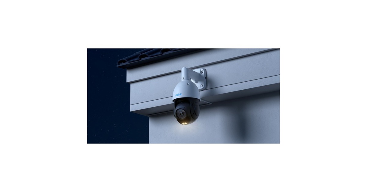 ReolinkP850, 4K PoE PTZ beveiligingscamera  (Wit, Kleurennachtzicht)