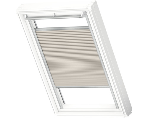 Velux honingraat plisségordijn crème grijs uni handleiding FHC C02 1171S