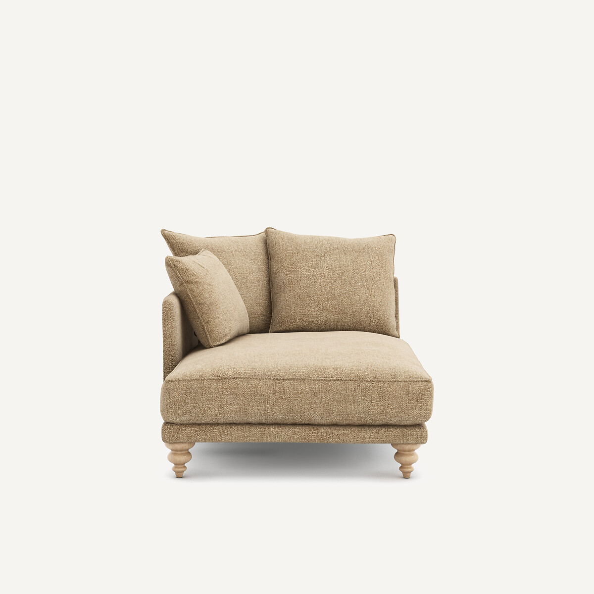 AM.PM<br>Chaise longue feita de algodão Lazare