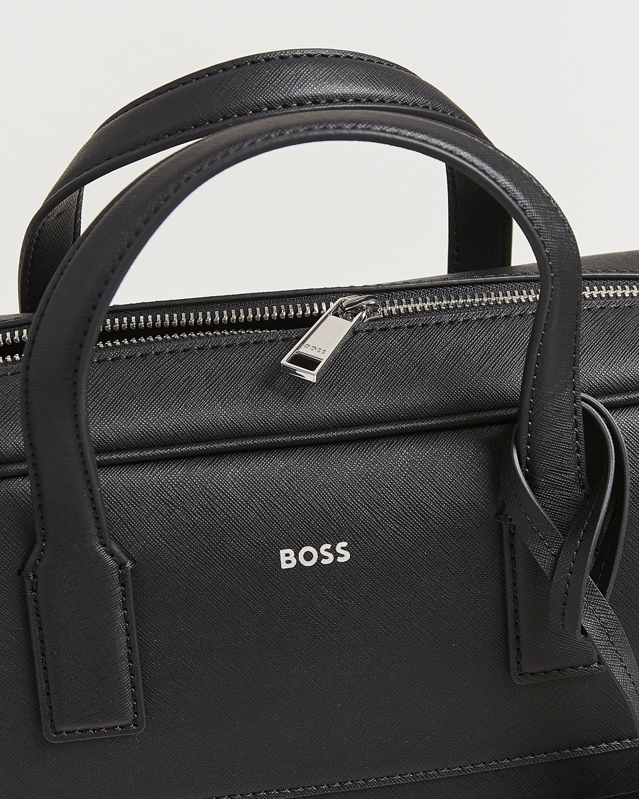 BOSS BLACK Zair Document Case Black