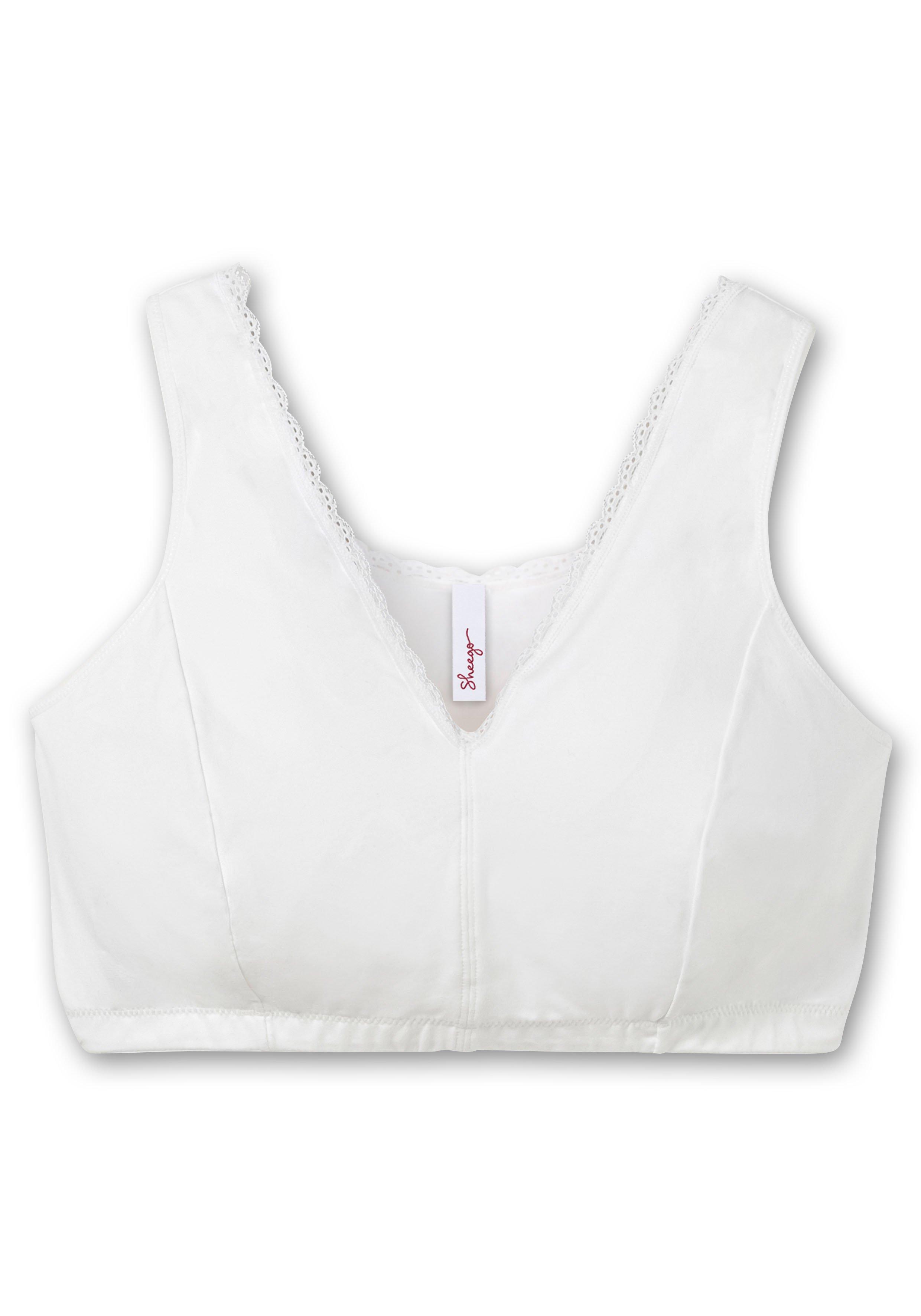 Doppelpack Bustiers mit Spitzenbesatz