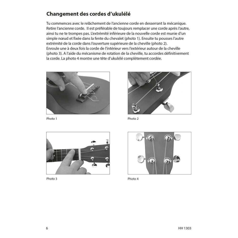 Cascha HH 1303 FR Ukulélé - Apprendre rapidement et facilement