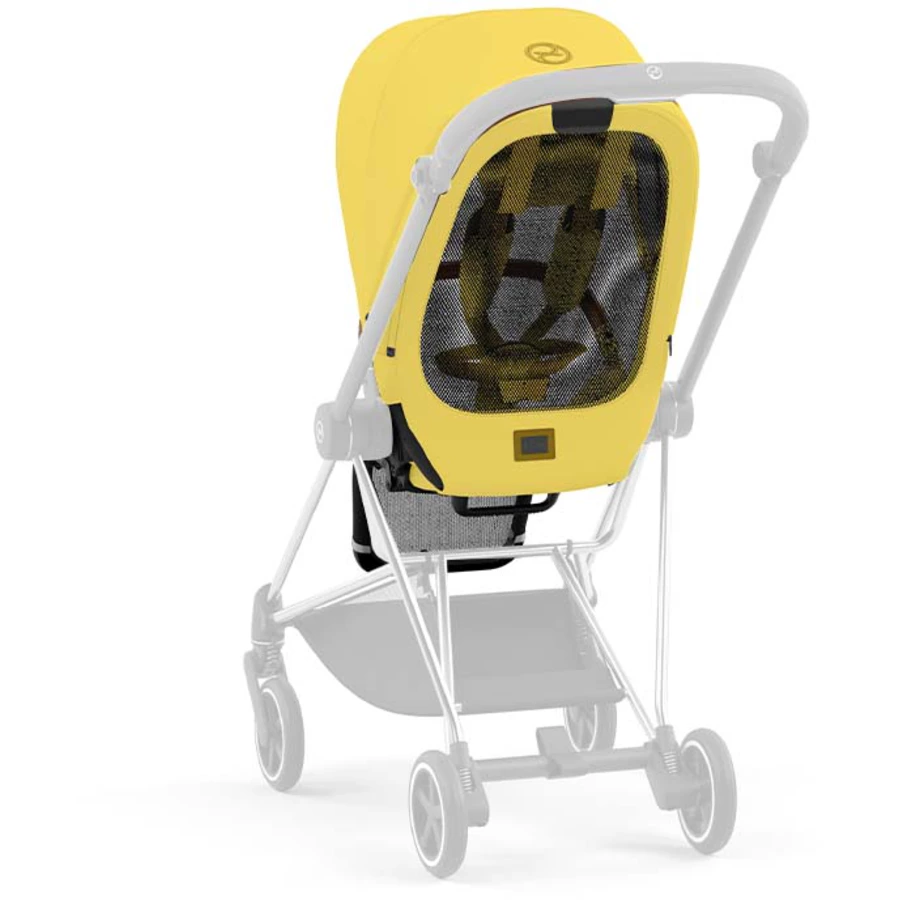 cybex PLATINUM Kombikinderwagen New Mios Chrome Black Mustard Yellow