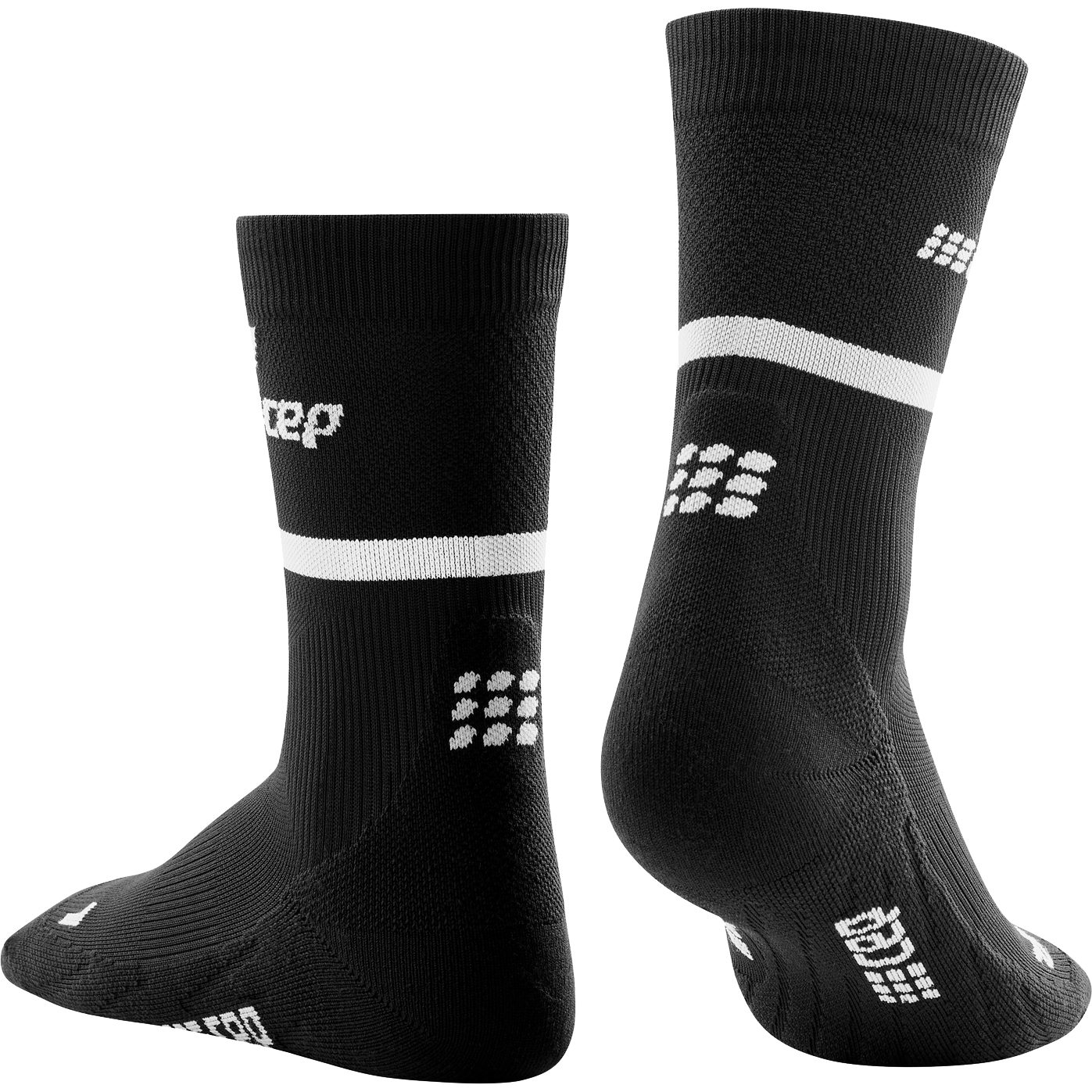 CEP The Run Mid Cut V4 Socken Damen schwarz