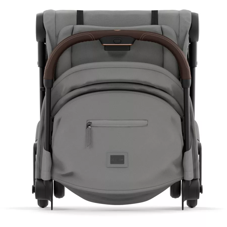 cybex PLATINUM Buggy Coya Rosegold Mirage Grey inklusive Babyschale Cloud T I-Size Sepia Black und Adapter