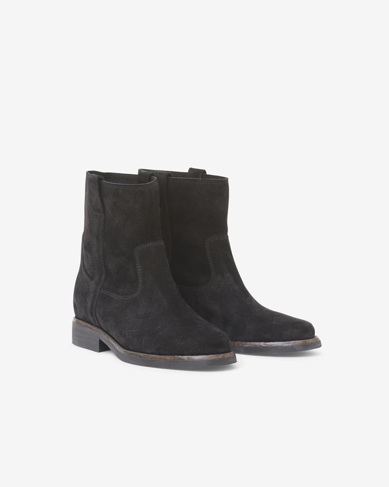 SUSEE BOTTINES EN CUIR VELOURS