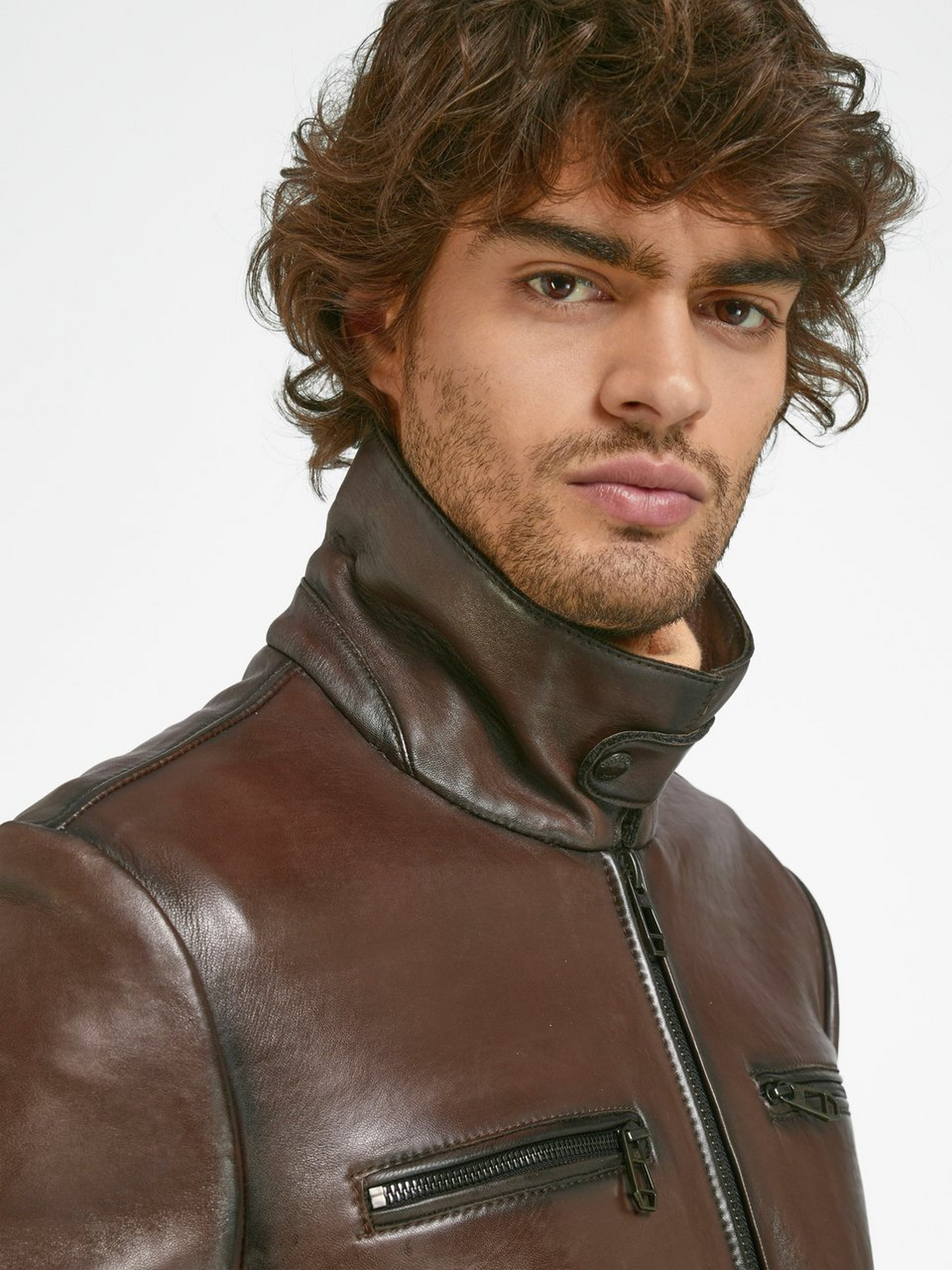 Lederjacke