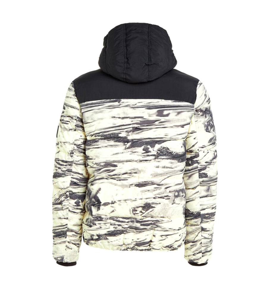Jaqueta acolchoada multicolorida Calvin Klein