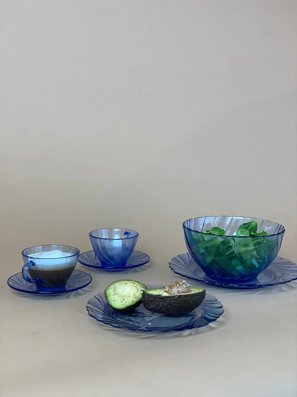 Duralex  Beau Rivage Marine frokosttallerken - 23,5 cm