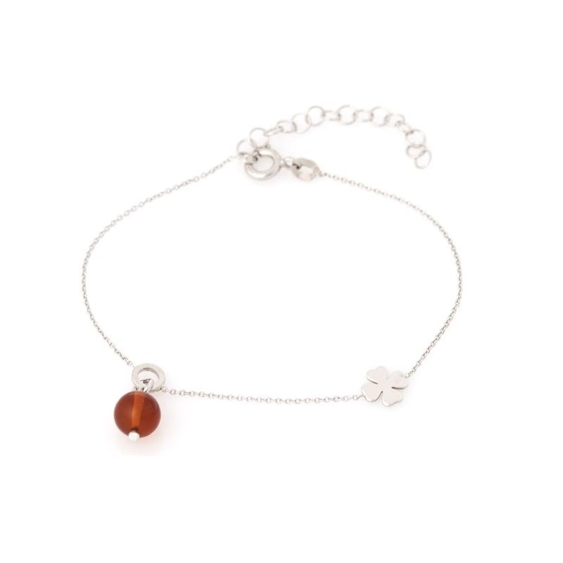 BRACELET ARGENT AMBRE