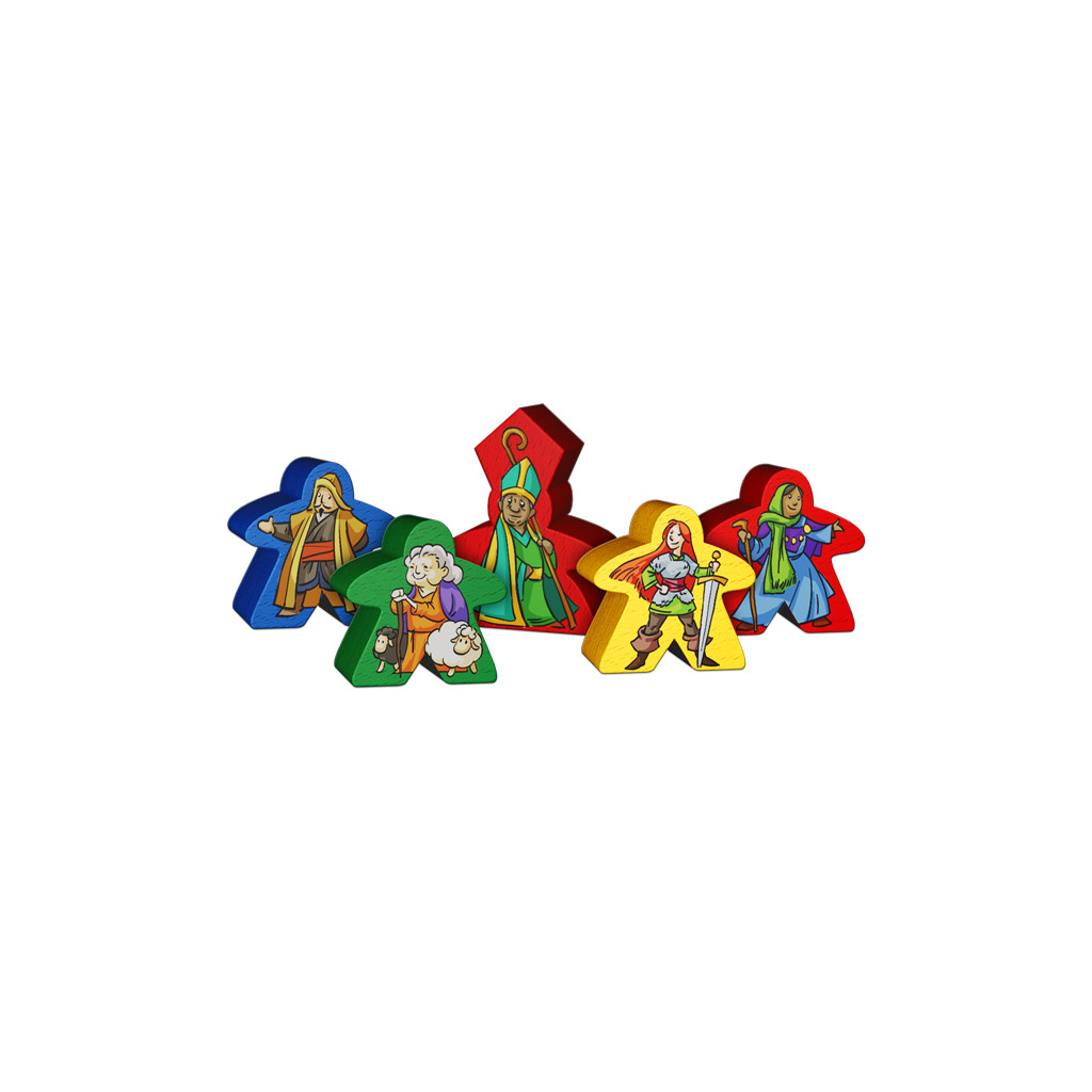 Carcassonne : Anniversary Stickers