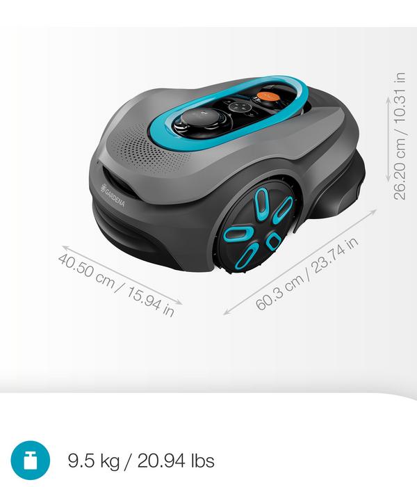GARDENA Mähroboter smart SILENO sense 600