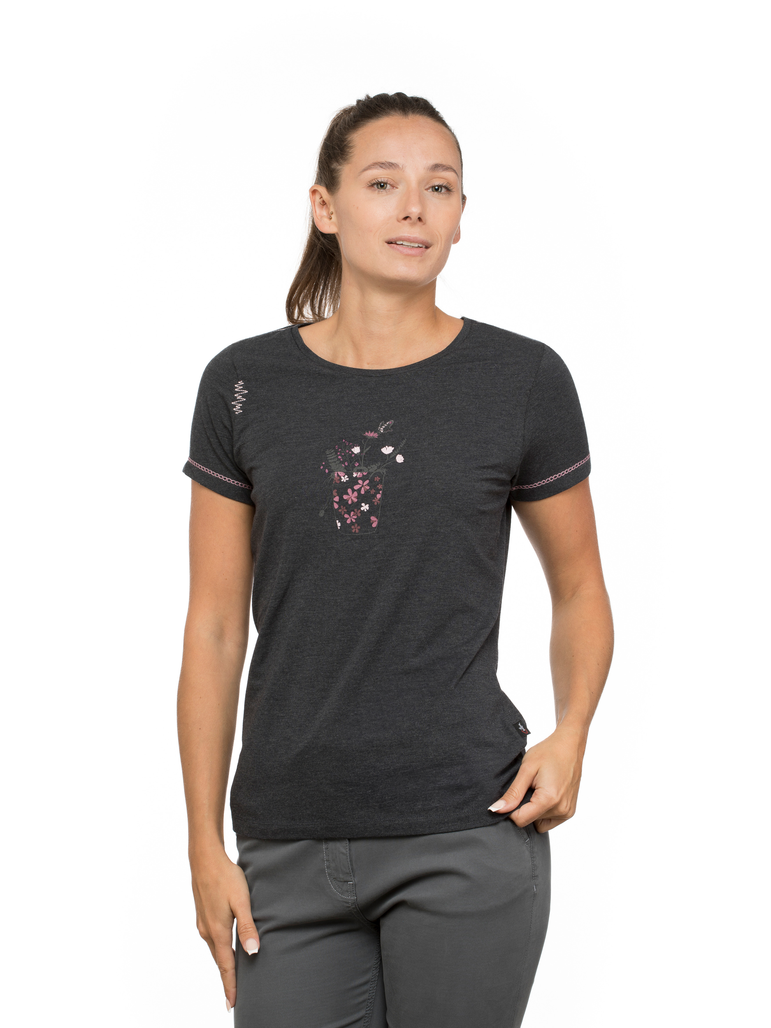 Saile Chalkbag Flower T-Shirt W