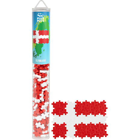 Plus Plus Dannebrog Flag - 100 dele