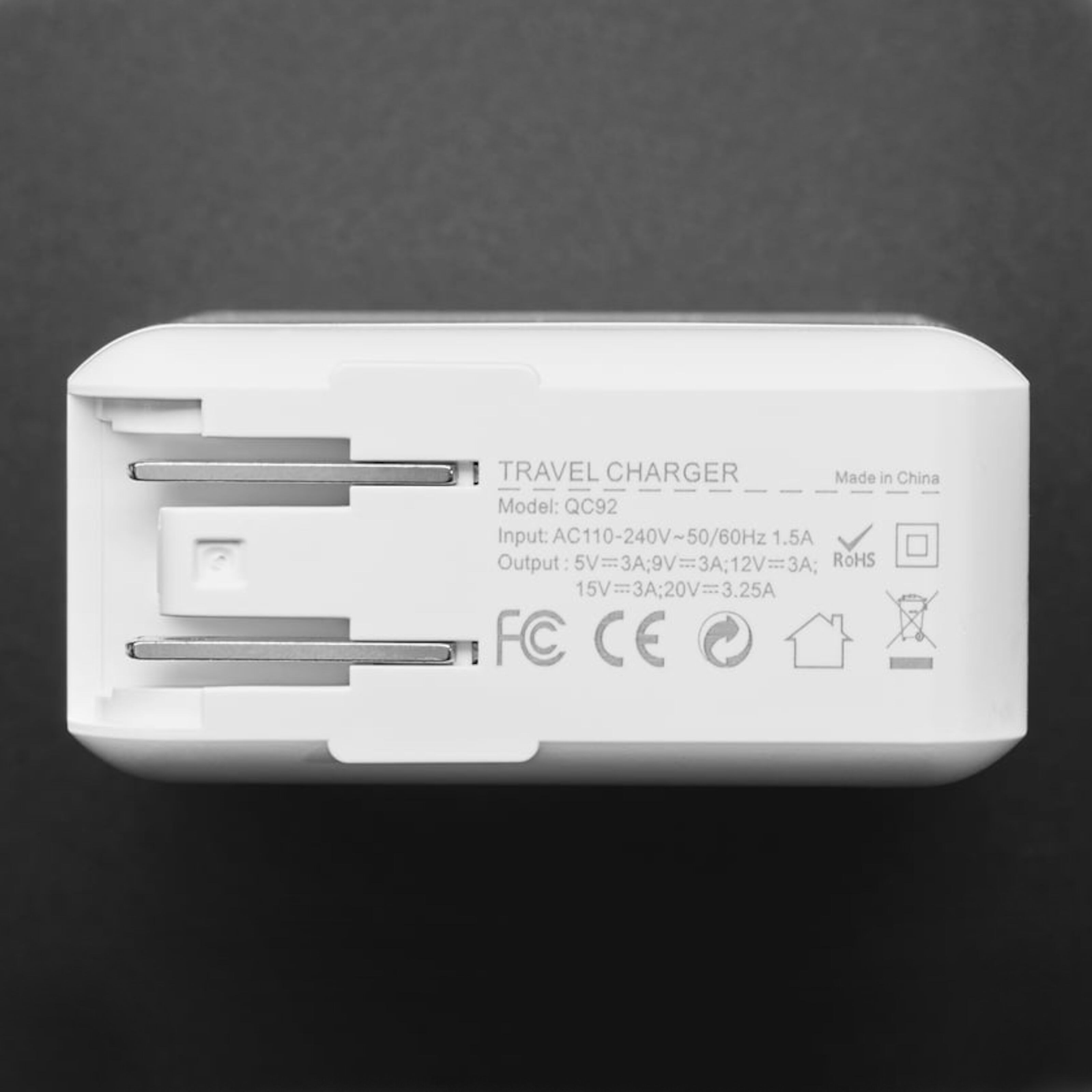USB-C til DC-kabel 5,5x2,5 mm 9 V