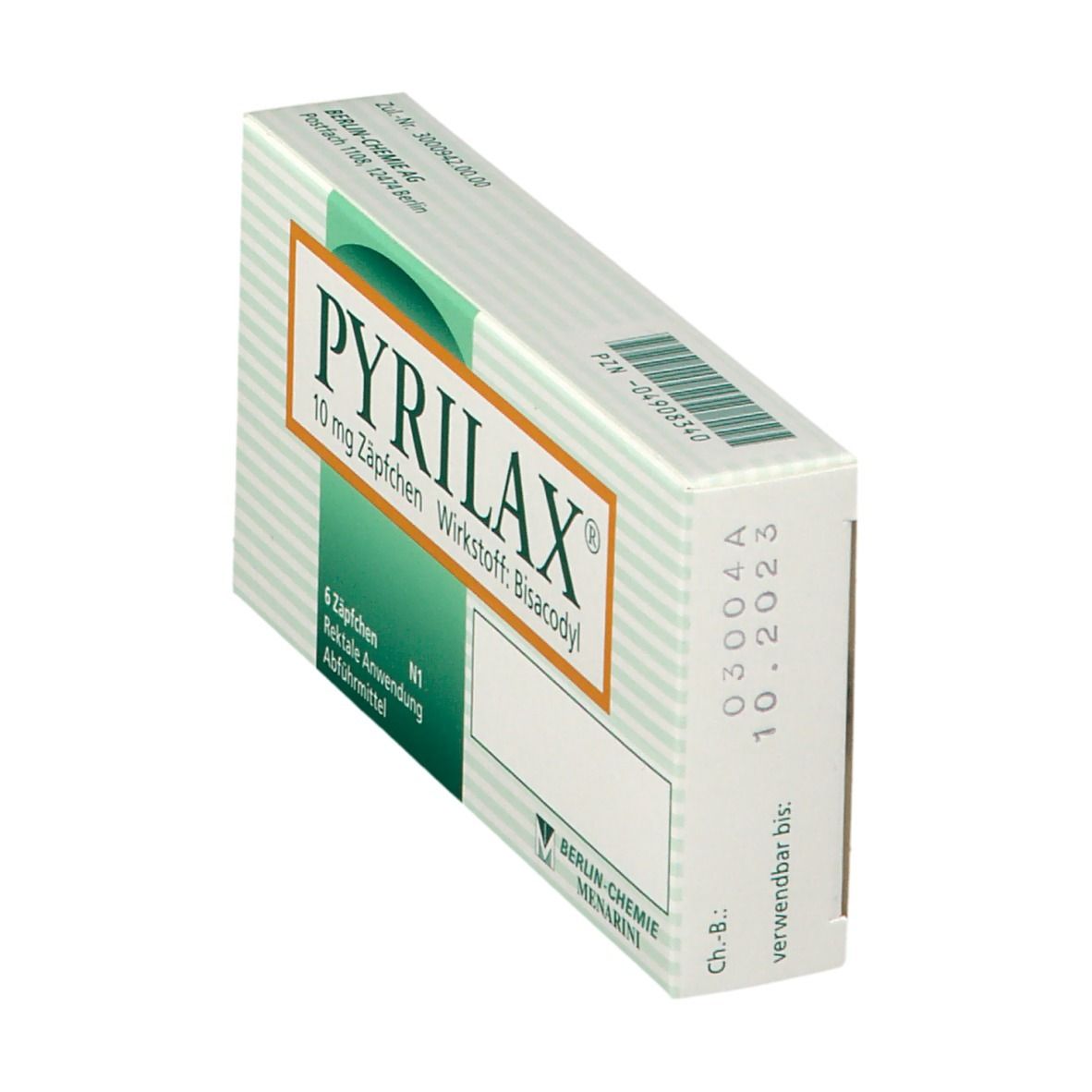 PYRILAX® 10 mg Zäpfchen
