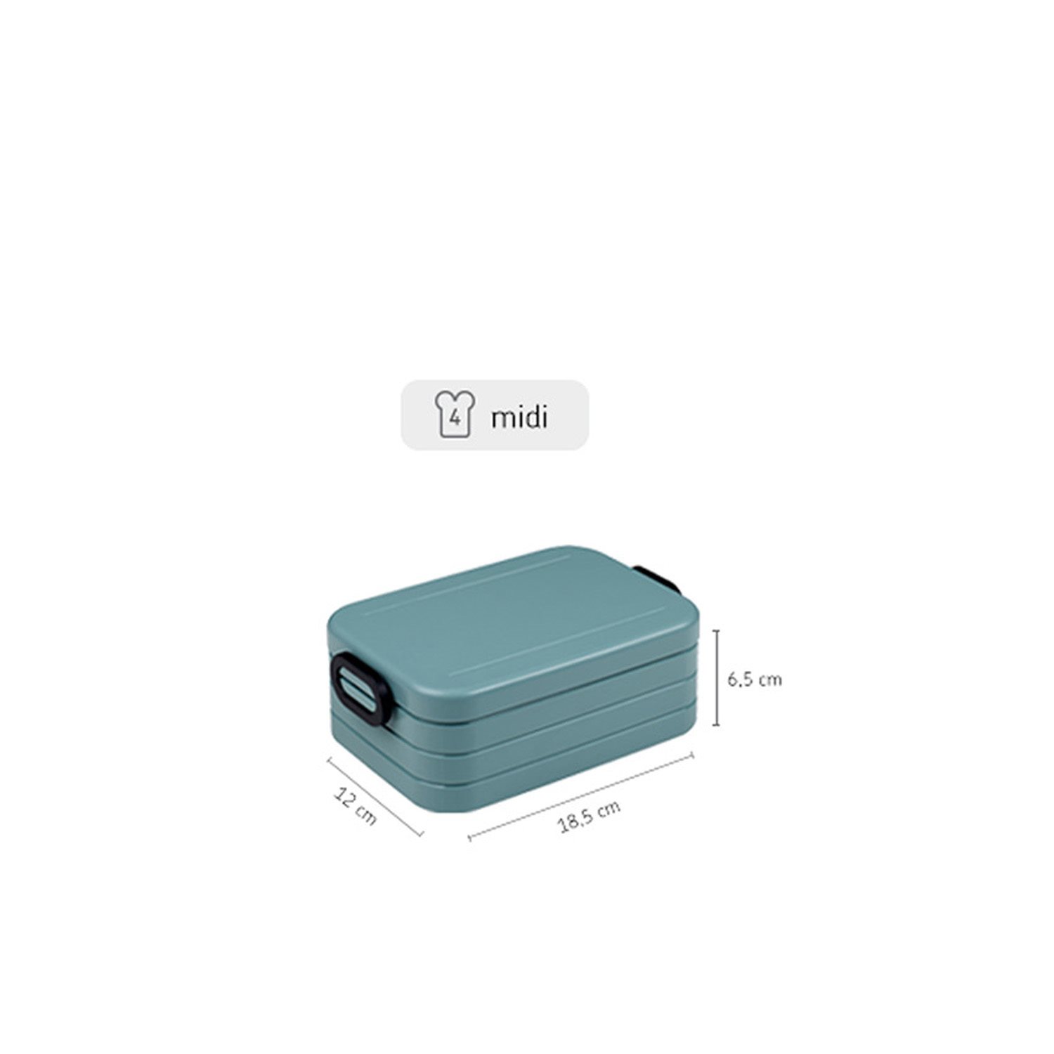 Mepal TAB Lunch Box Medium nordic sage