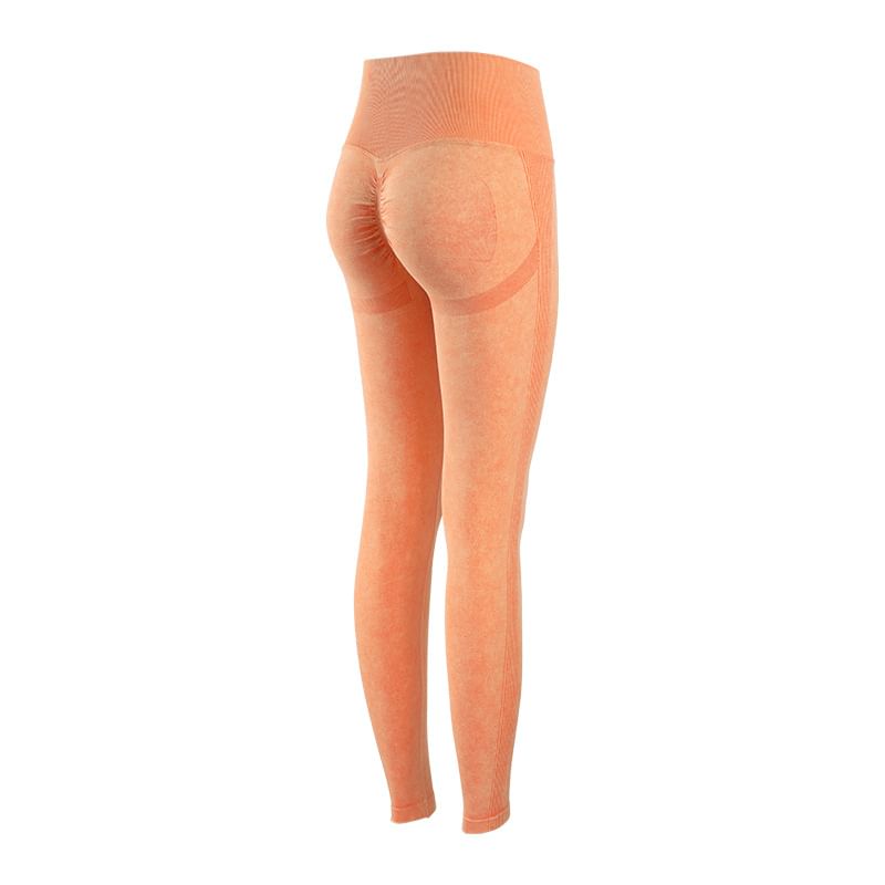 CUCURBIT - Hoge taille effen sportlegging
