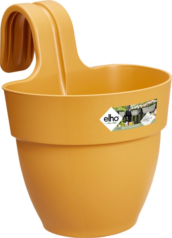 Elho hangpot Vibia Campana Easy Hanger geel 20,5 x 24,1 x 26,5 cm