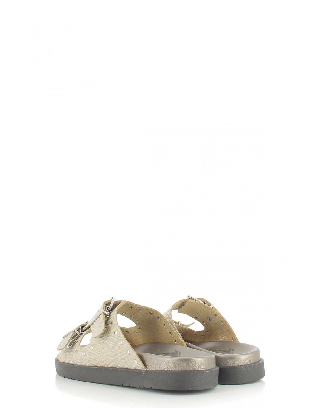 plakton Mules femme hot hotel cuir beige