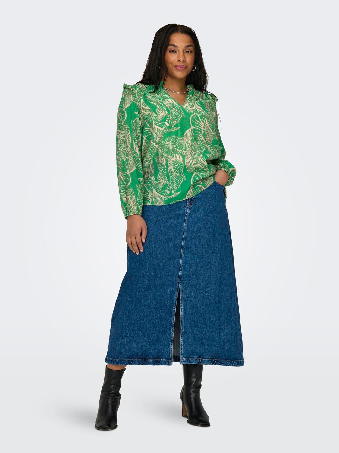 CARBETSEY Top Green Bee