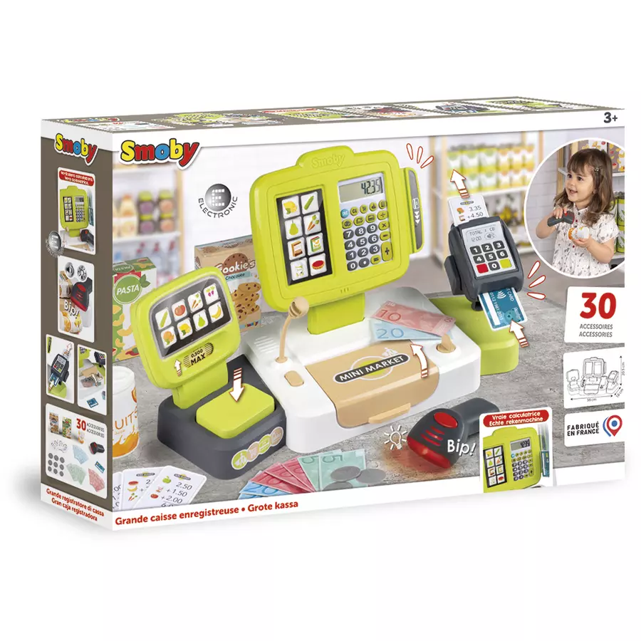 Smoby elektronischeSupermarktkasse XL